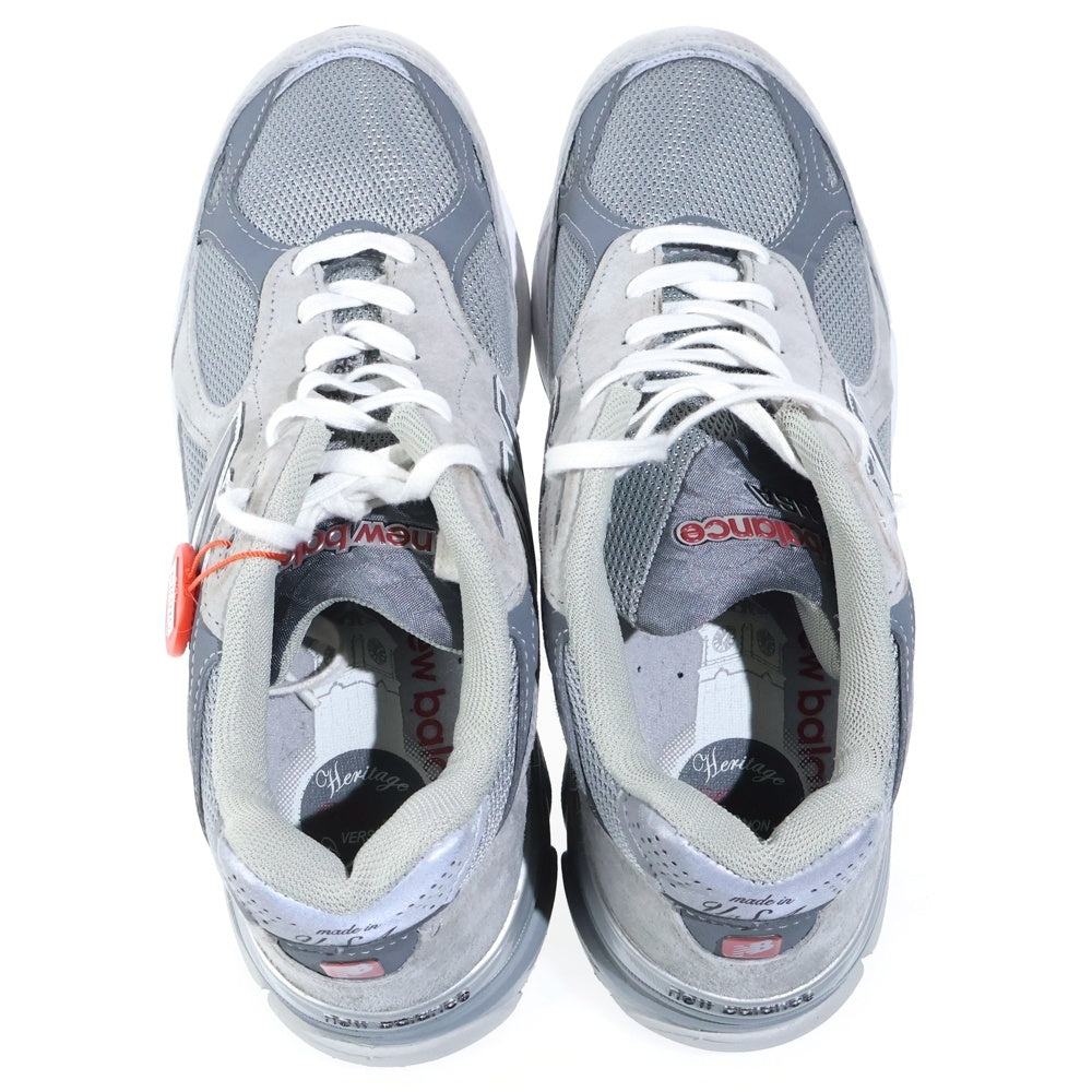 New Balance(ニューバランス) M990GY3 スエード ローカットスニーカー グレー US9/27cm