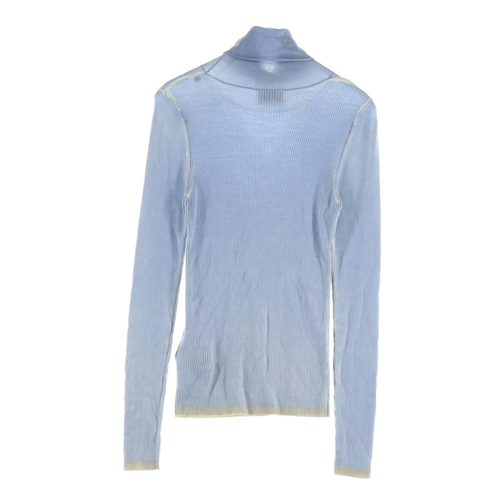 DIESEL(ディーゼル) M-ARIBELLE タートルネック ロゴ ニットセーター ブルー A06716 レディース