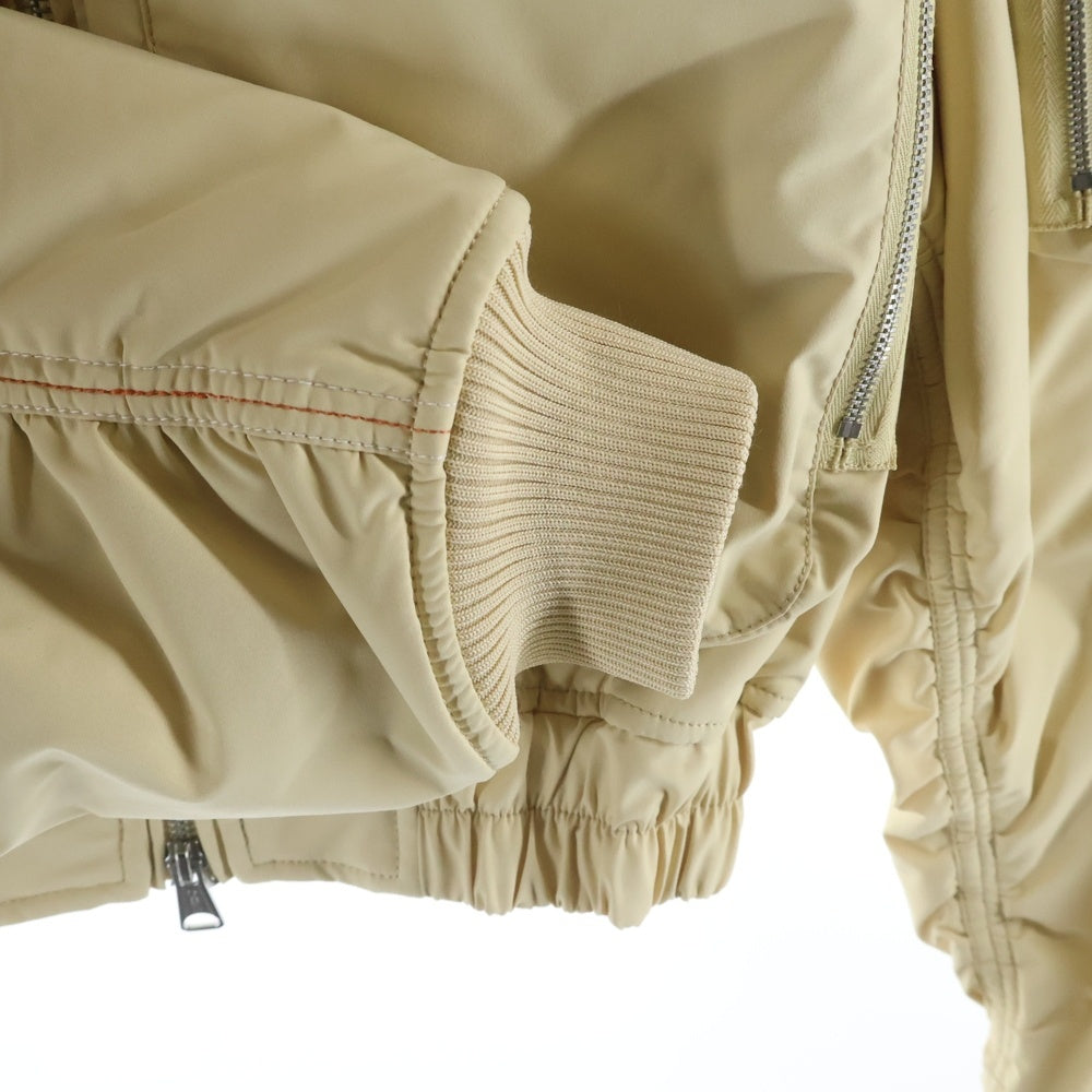 DIESEL(ディーゼル) G-KHLOE ジップアップ テクニカル ボンバージャケット ベージュ A04933 レディース