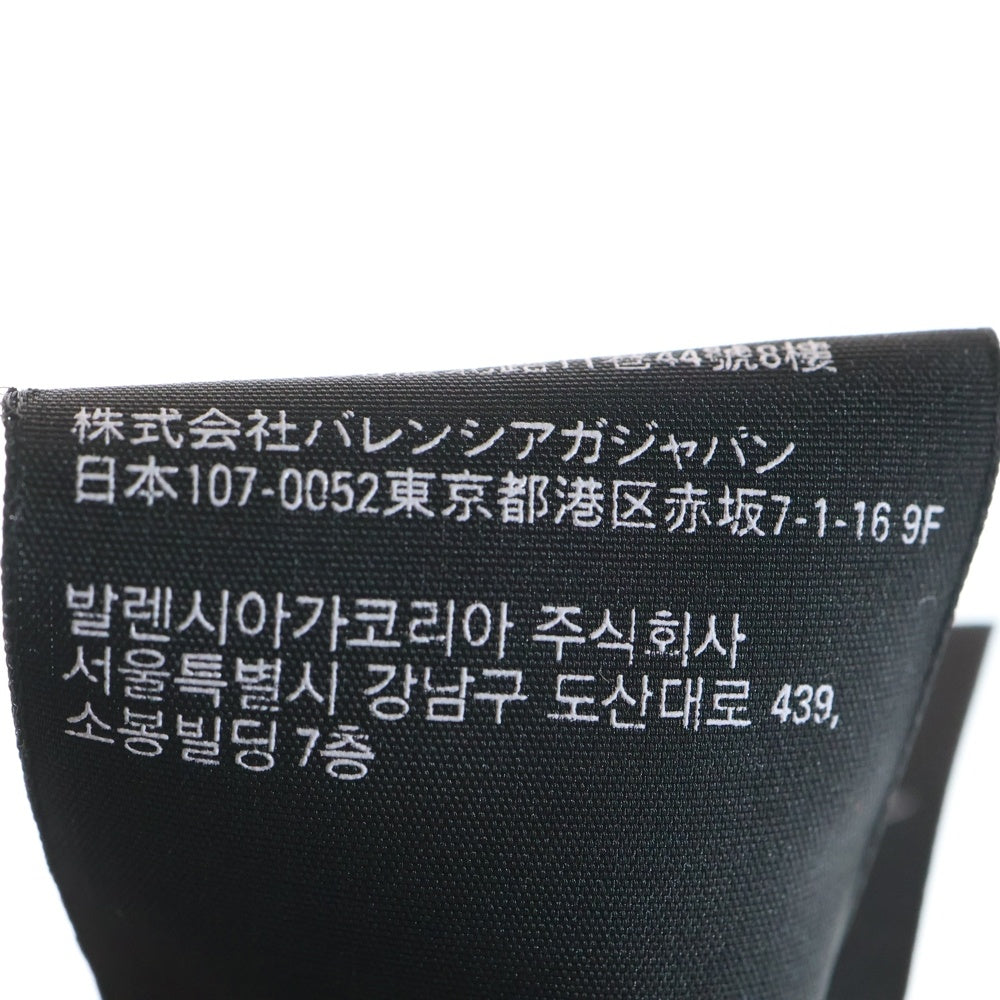 BALENCIAGA(バレンシアガ) BBロゴ刺繍 チェック柄 コットン キャップ 帽子 レッド 658161