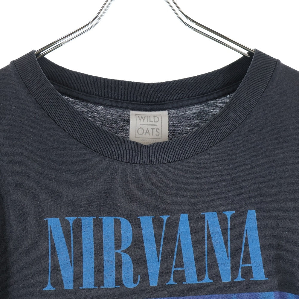 VINTAGE(ヴィンテージ) 90S VINTAGE NIRVANA SLIVER ヴィンテージ ニルヴァーナ スリバー 半袖Tシャツ カットソー ブラック
