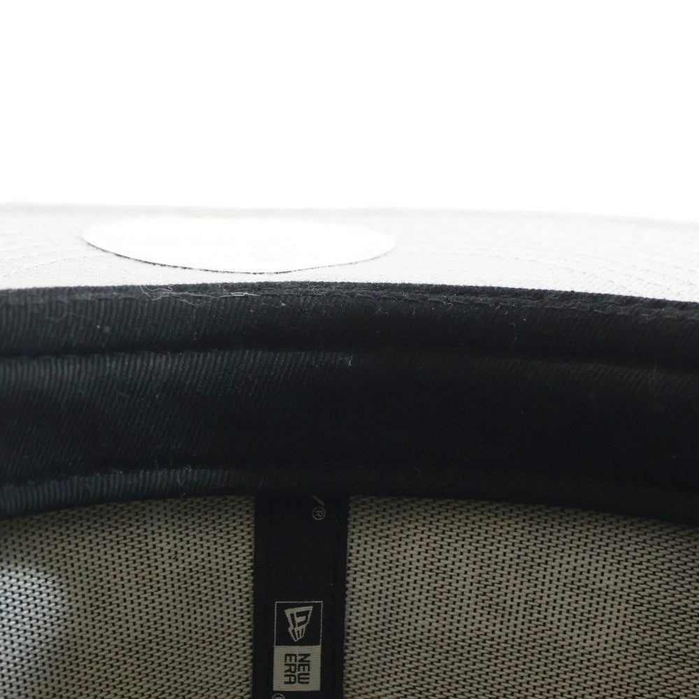 SUPREME(シュプリーム) 22AW ×NEW ERA Leather Earflap Box Logo ニューエラ レザー イヤーフラップ ボックスロゴ フライトキャップ 帽子 ブラック