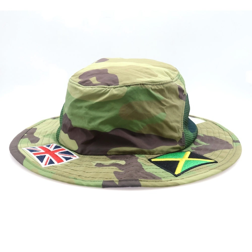 SUPREME(シュプリーム) 20SS Flags Boonie フラッグスブーニー 国旗 カモフラ バケットハット 帽子 カーキ