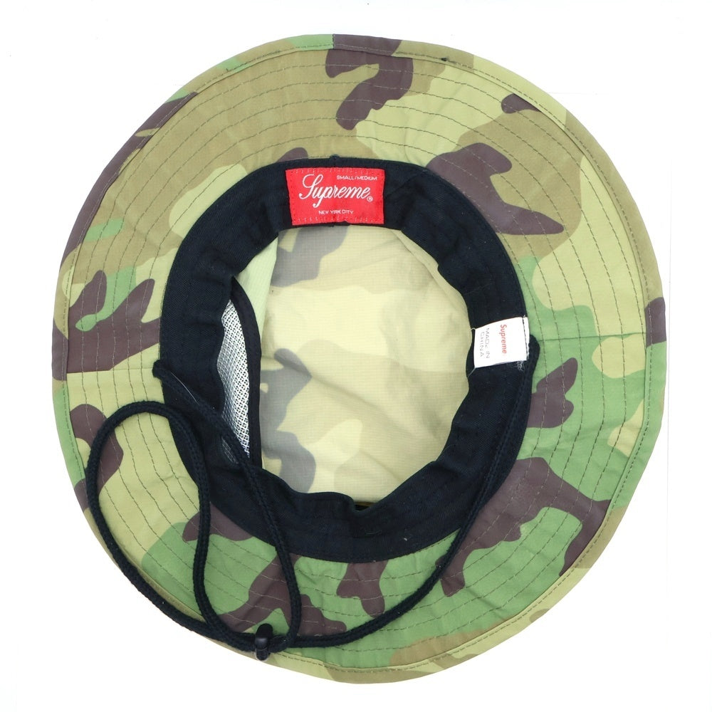 SUPREME(シュプリーム) 20SS Flags Boonie フラッグスブーニー 国旗 カモフラ バケットハット 帽子 カーキ