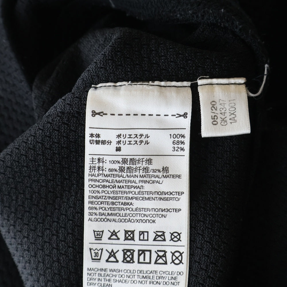 Y-3(ワイスリー) MESH CH2 GFX HOODIE メッシュ フーディー プルオーバーパーカー ブラック GK4347