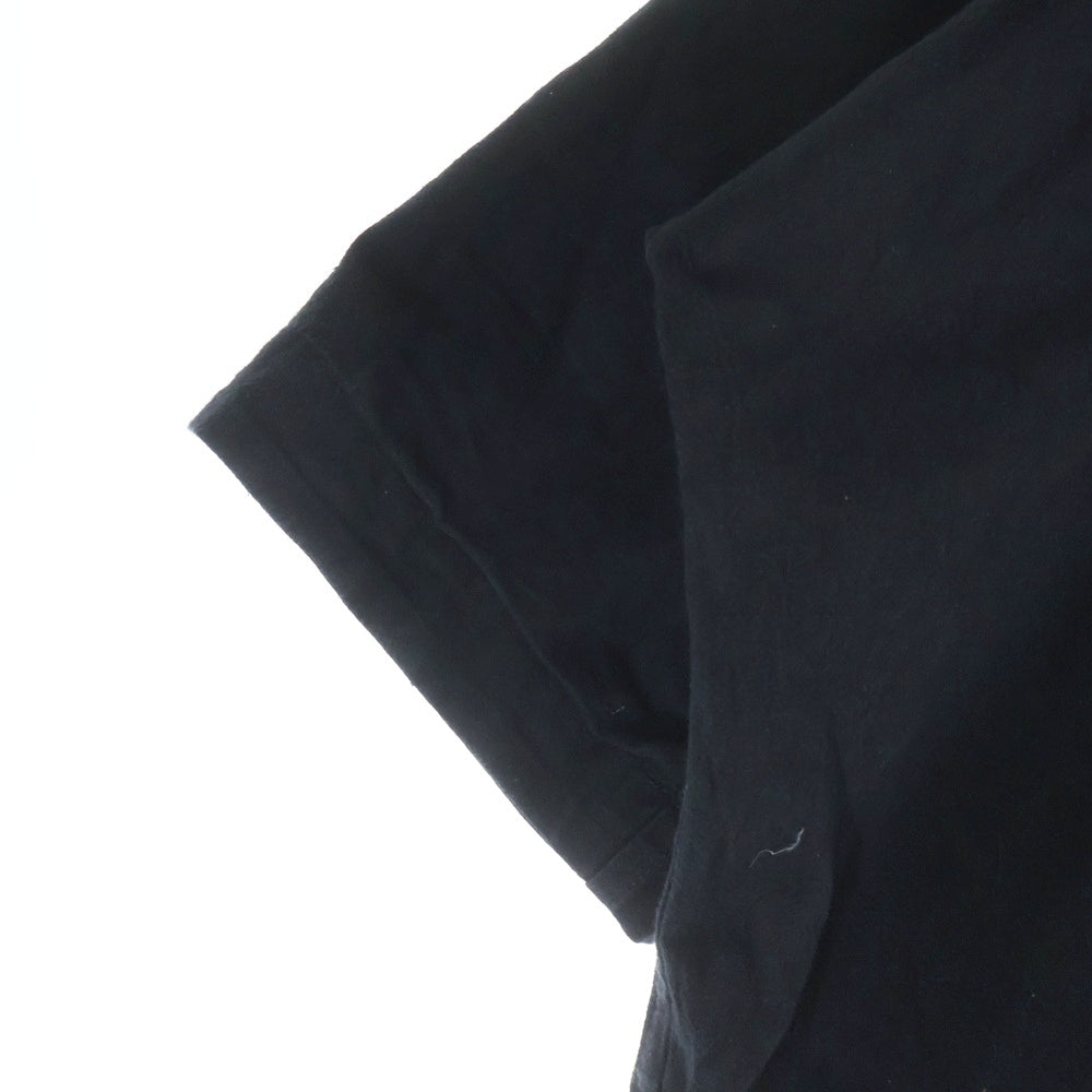 Y's(ワイズ) コットン リネン アシンメトリーデザイン ロング 半袖