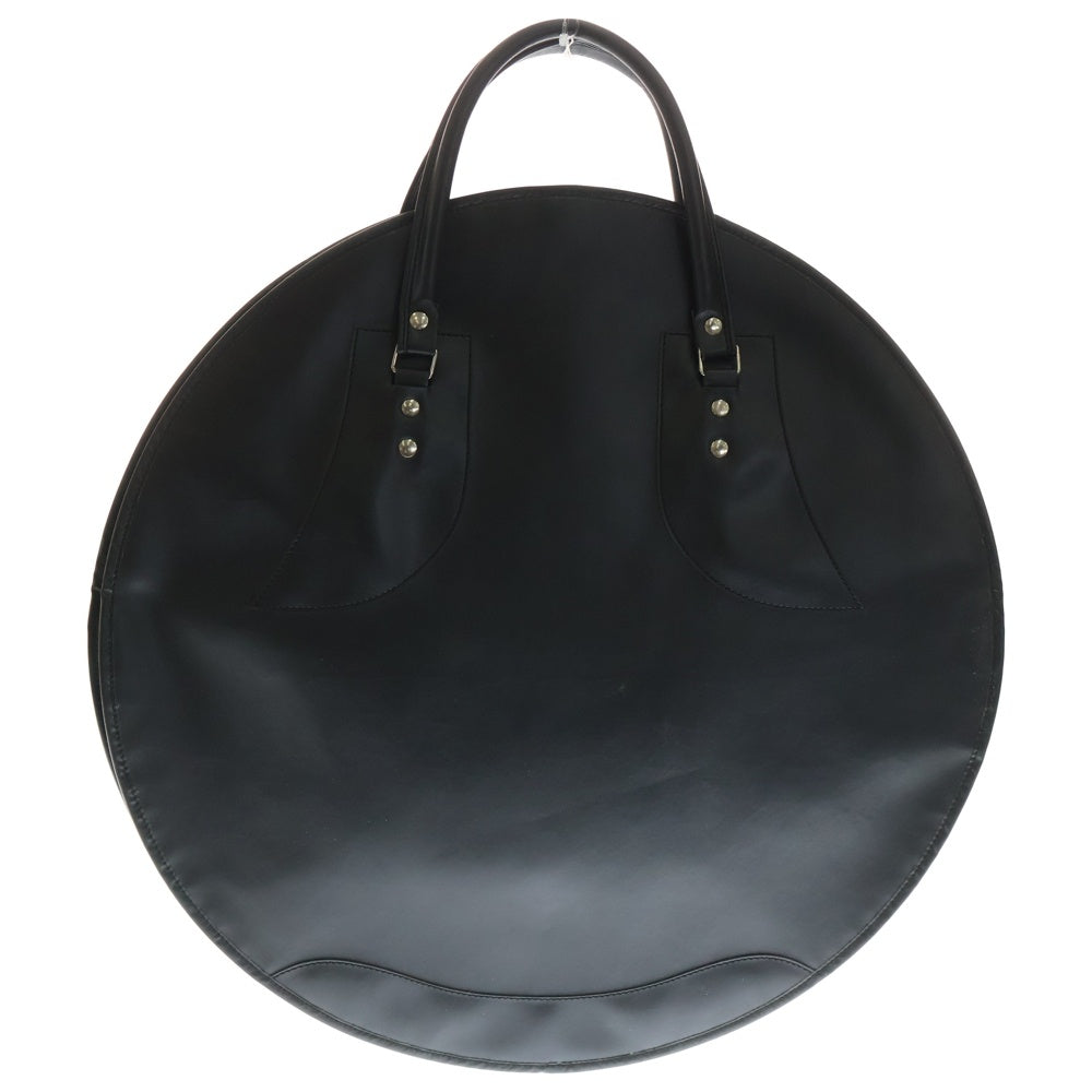 COMME des GARCONS COMME des GARCONS(コムデギャルソンコムデギャルソン) ビッグサークル ラウンド レザー ハンドバッグ トートバッグ ブラック レディース