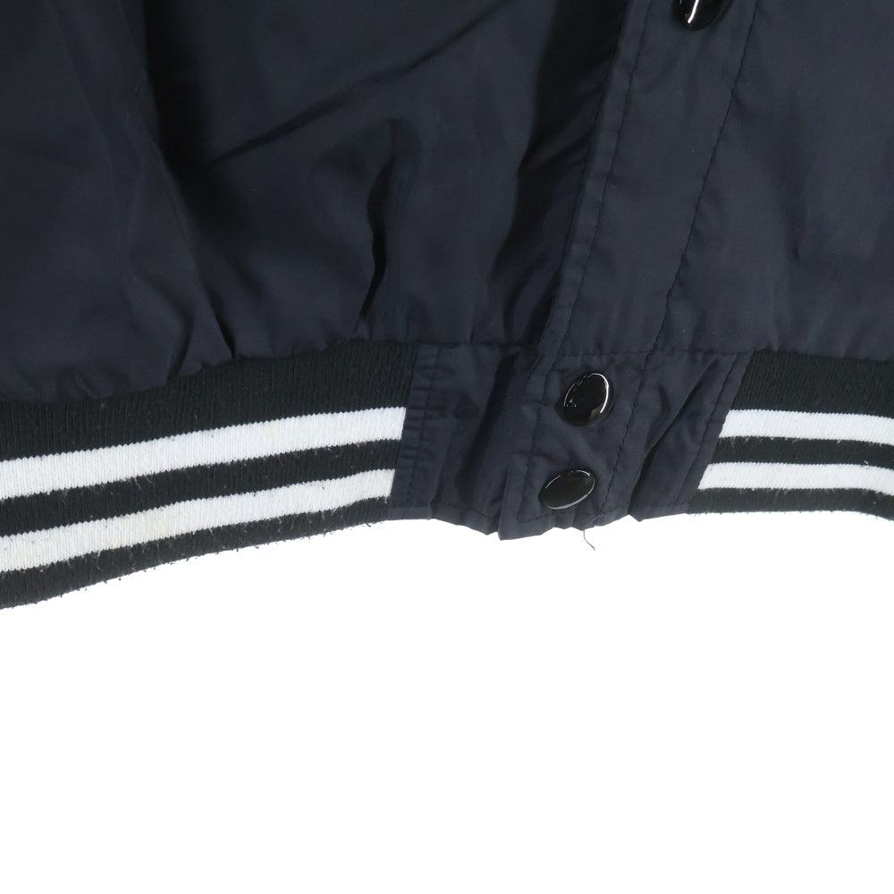 COMME des GARCONS(コムデギャルソン) CDG VARSITY JACKET ナイロン ロゴプリント バーシティ ジャケット ブルゾン ブラック SZ-J006 AD2018