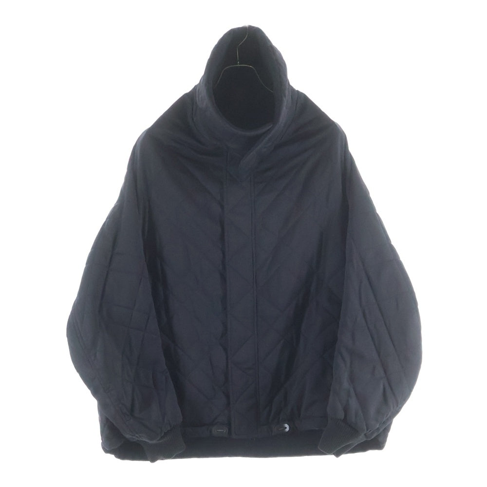 Y's(ワイズ) Thinsulate シンサレート ウール キルティング リバーシブル ジャケット ブルゾン ブラック YY-C03-810