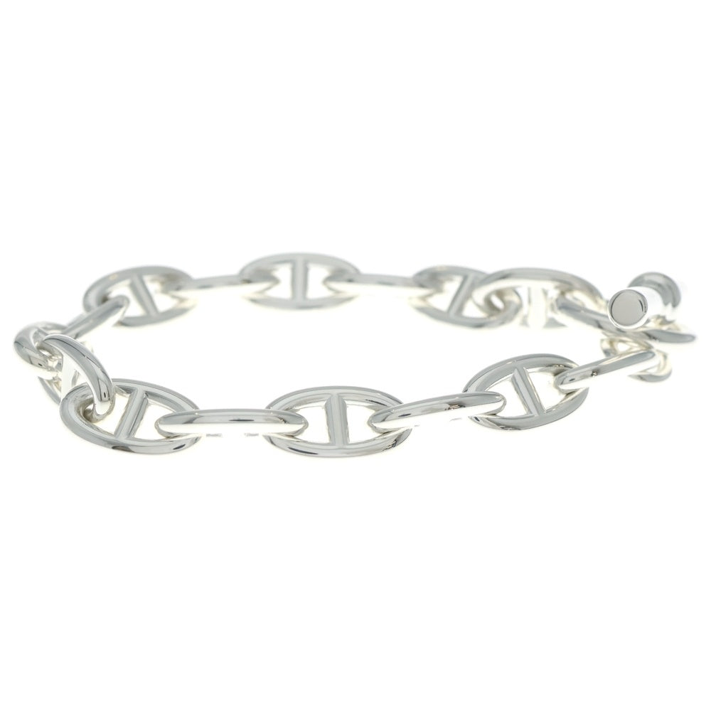 HERMES(エルメス) Chaine d'Ancre MM シェーヌダンクル チェーンブレスレット シルバー 15LINK レディース