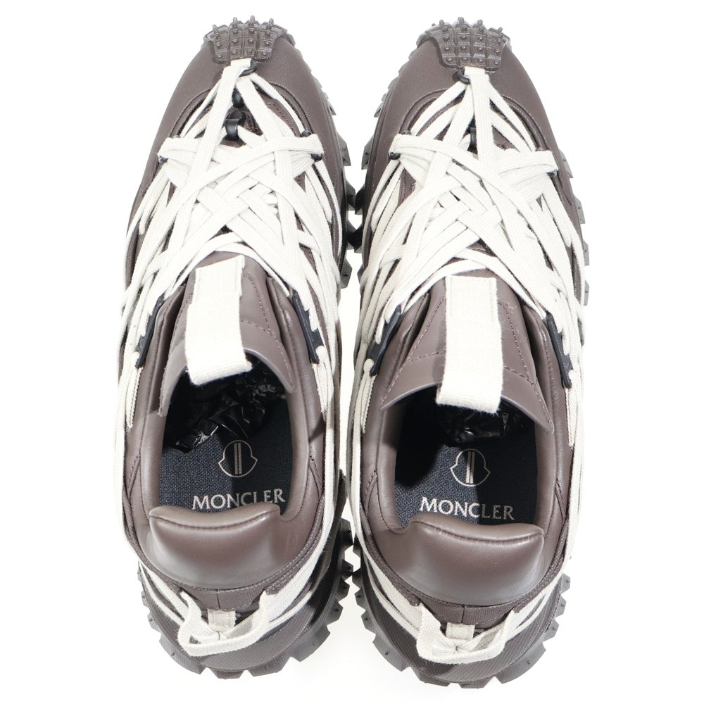 Rick Owens(リックオウエンス) ×MONCLER TRAILGRIP MEGALACE モンクレール トレイルグリップ メガレース ローカットスニーカー ブラック MU01F4M10M4321