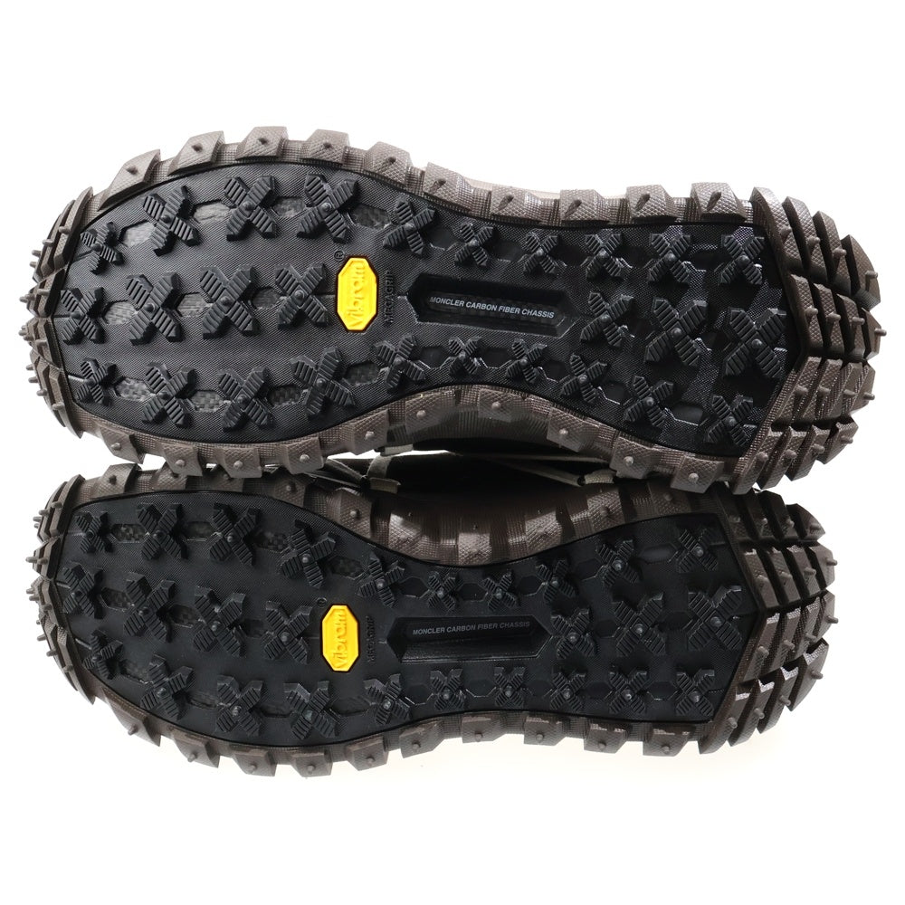 Rick Owens(リックオウエンス) ×MONCLER TRAILGRIP MEGALACE モンクレール トレイルグリップ メガレース ローカットスニーカー ブラック MU01F4M10M4321