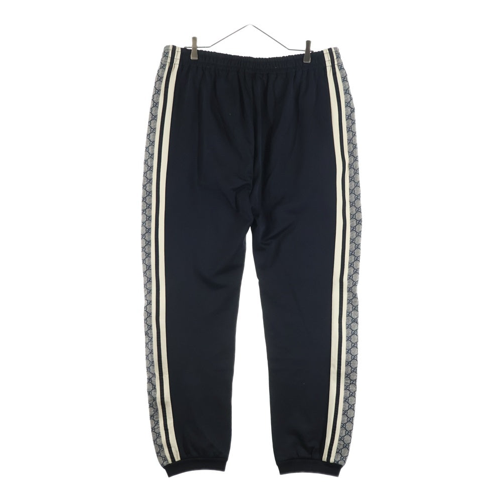 GUCCI(グッチ) オーバーサイズテクニカルジャージートラックロングパンツ ブラック 545603 XJAC0