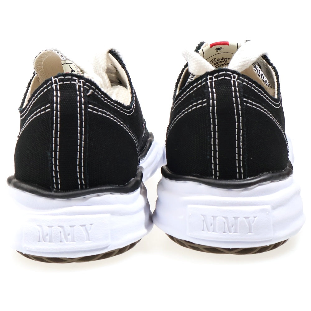 MAISON MIHARAYASUHIRO(メゾンミハラヤスヒロ) PETERSON ピーターソン キャンバスローカットスニーカー ブラック A01FW702