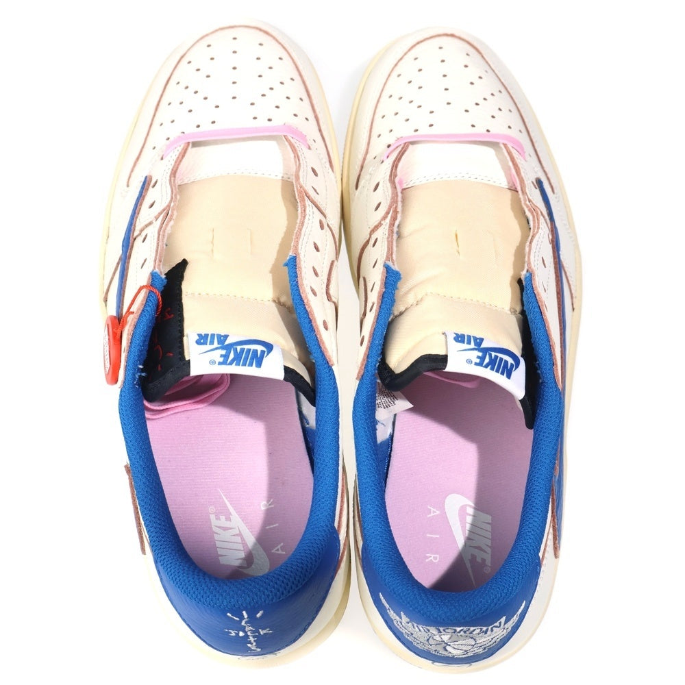 NIKE(ナイキ) ×Travis Scott ×fragment design AIR JORDAN 1 LOW OG トラヴィススコット フラグメントデザイン エアジョーダン1 ローカットスニーカー DM7866-104