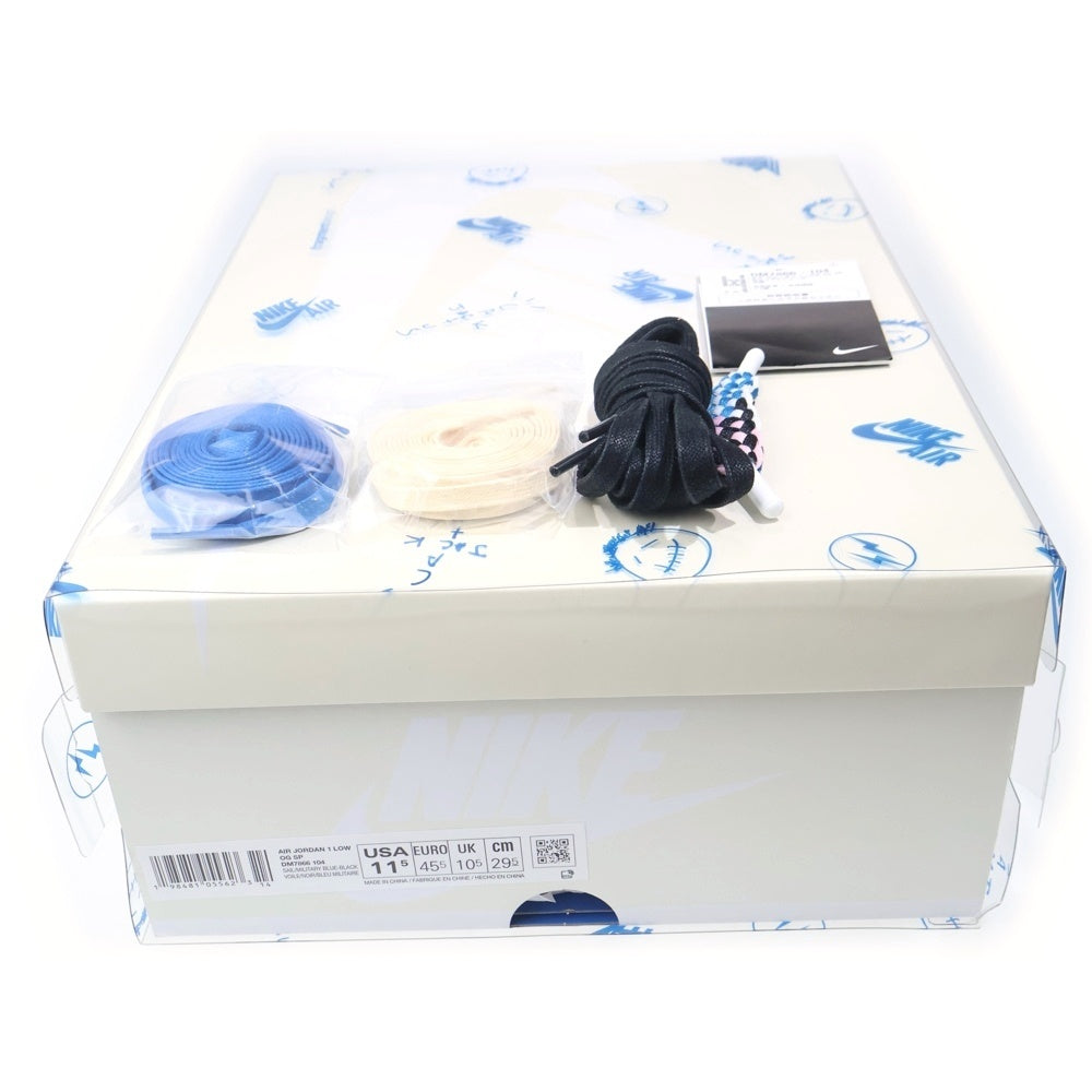 NIKE(ナイキ) ×Travis Scott ×fragment design AIR JORDAN 1 LOW OG トラヴィススコット フラグメントデザイン エアジョーダン1 ローカットスニーカー DM7866-104