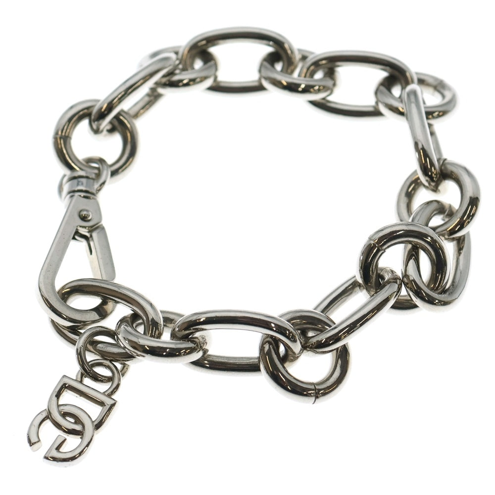 DOLCE & GABBANA(ドルチェアンドガッバーナ) Chain Link Bracelet チェーンリンクブレスレット シルバー レディース