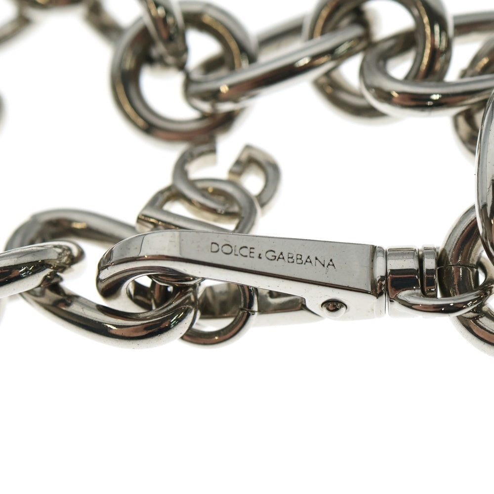 DOLCE & GABBANA(ドルチェアンドガッバーナ) Chain Link Bracelet チェーンリンクブレスレット シルバー レディース