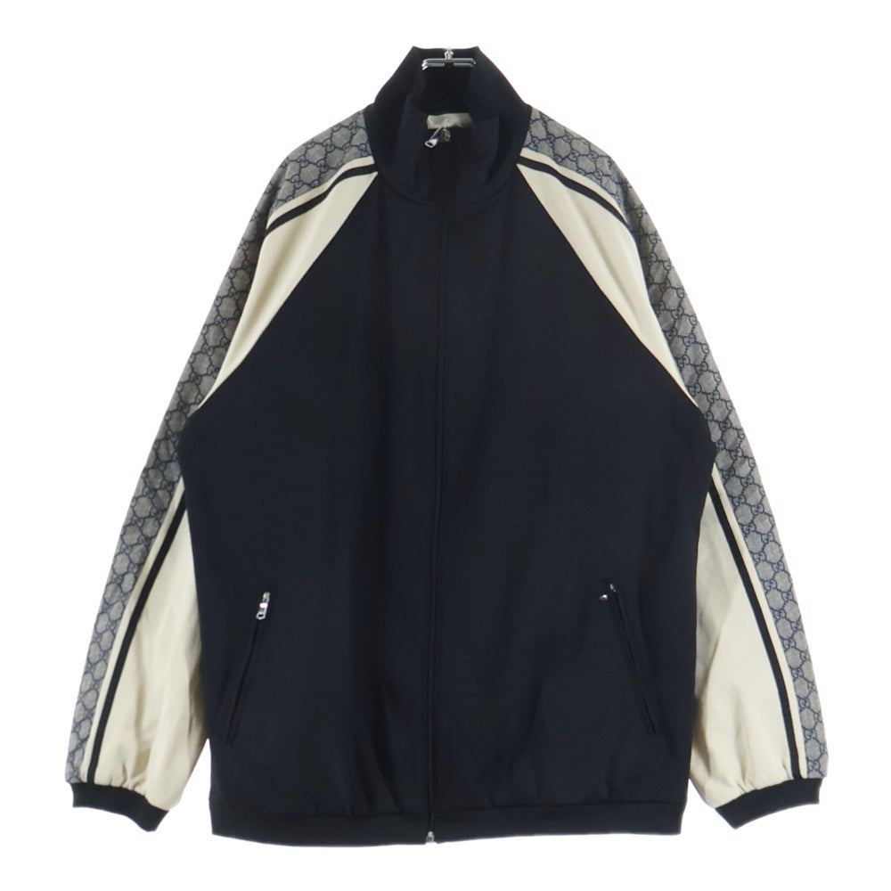 GUCCI(グッチ) オーバーサイズテクニカルジャージートラックジャケット ブラック 545601 XJACZ