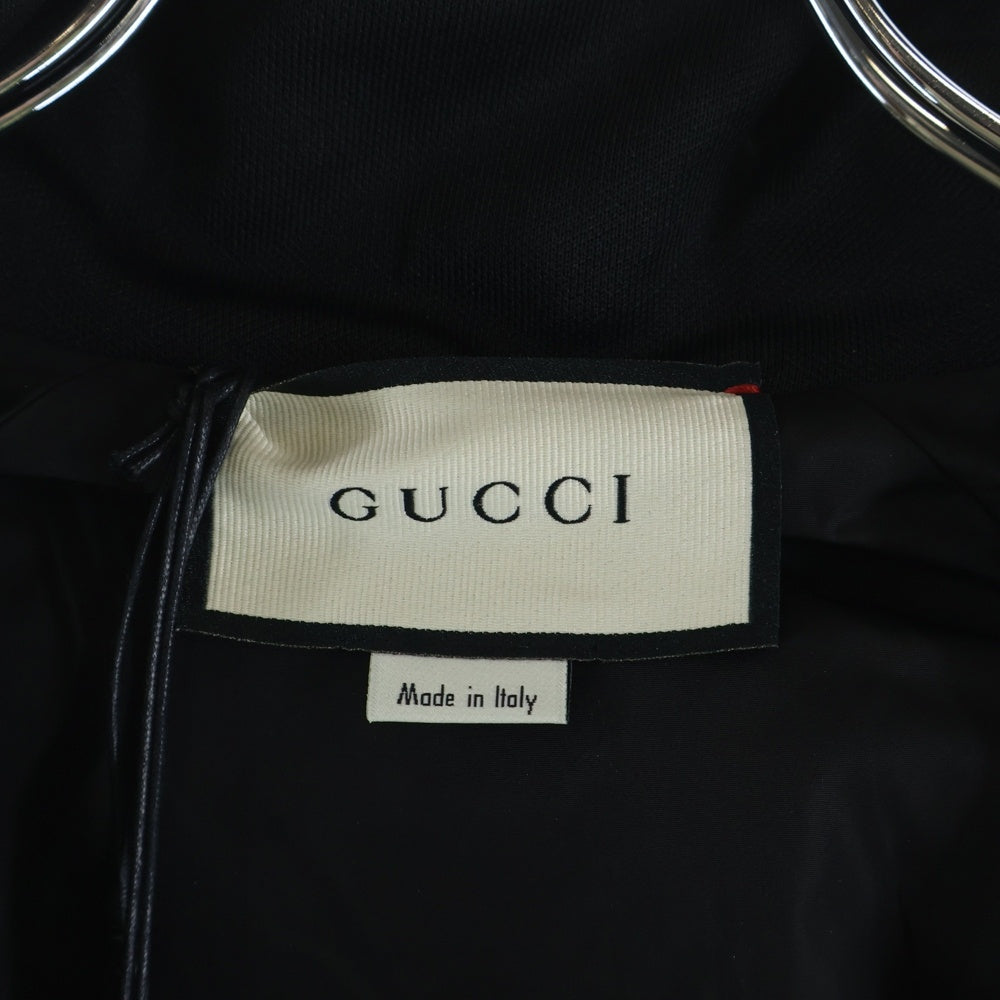 GUCCI(グッチ) オーバーサイズテクニカルジャージートラックジャケット ブラック 545601 XJACZ