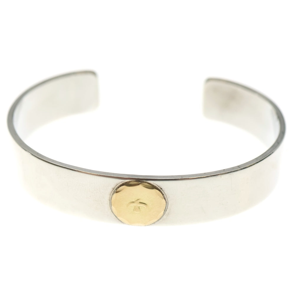 goro's(ゴローズ) 平打ちブレスS バングル シルバー/ゴールド BGA096