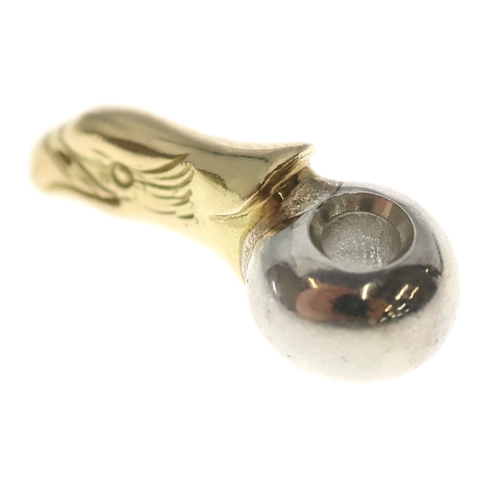 goro's(ゴローズ) イーグルヘッドビーズ シルバー/ゴールド BGA211