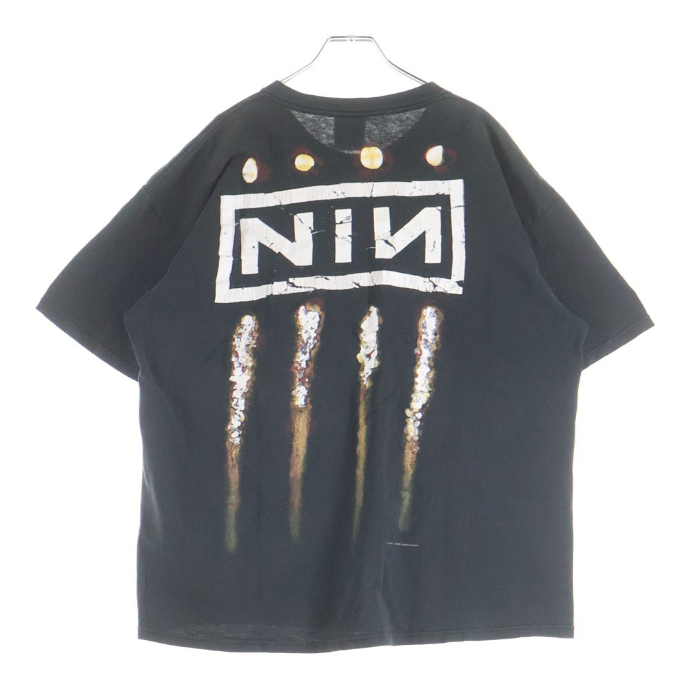 VINTAGE(ヴィンテージ) 90S NINE INCH NAILS 1994 THE DOWNWARD SPIRAL TEE ヴィンテージ LEEタグ ナインインチネイルズ ダウンワードスパイラル 両面プリントTシャツ ブラック