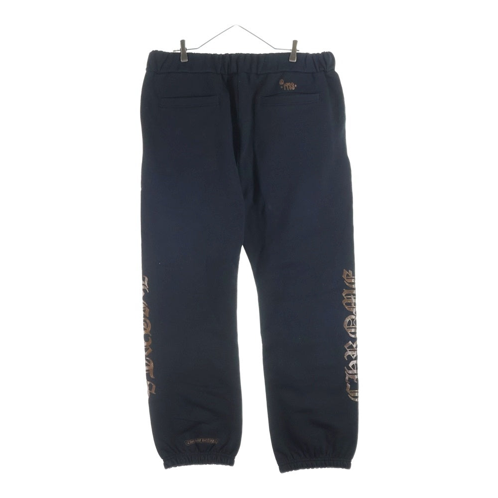 CHROME HEARTS(クロムハーツ) 1988 Glitter Sweatpant 1988 グリッター ホースシュー ロゴ スウェットパンツ ブラック
