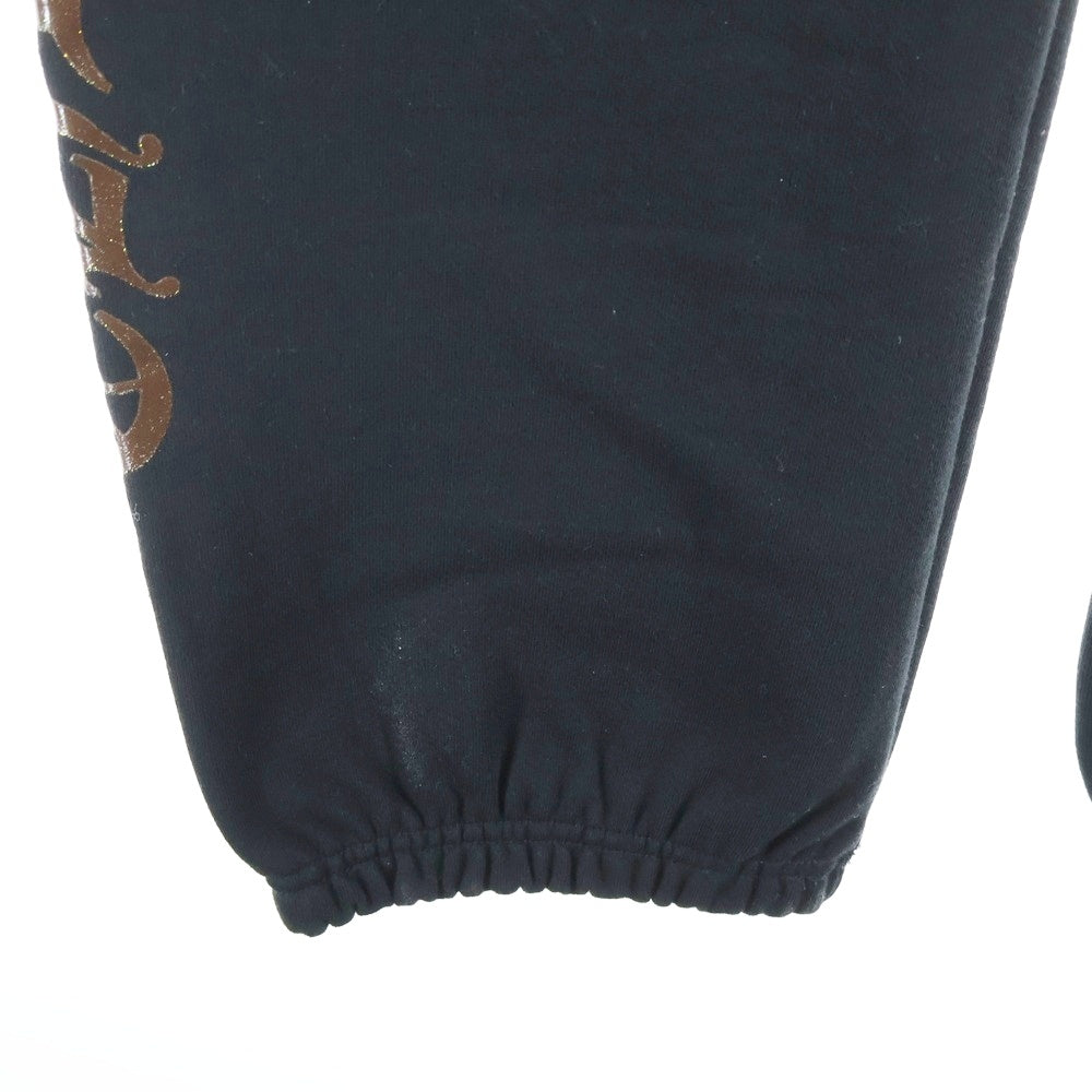 CHROME HEARTS(クロムハーツ) 1988 Glitter Sweatpant 1988 グリッター ホースシュー ロゴ スウェットパンツ ブラック