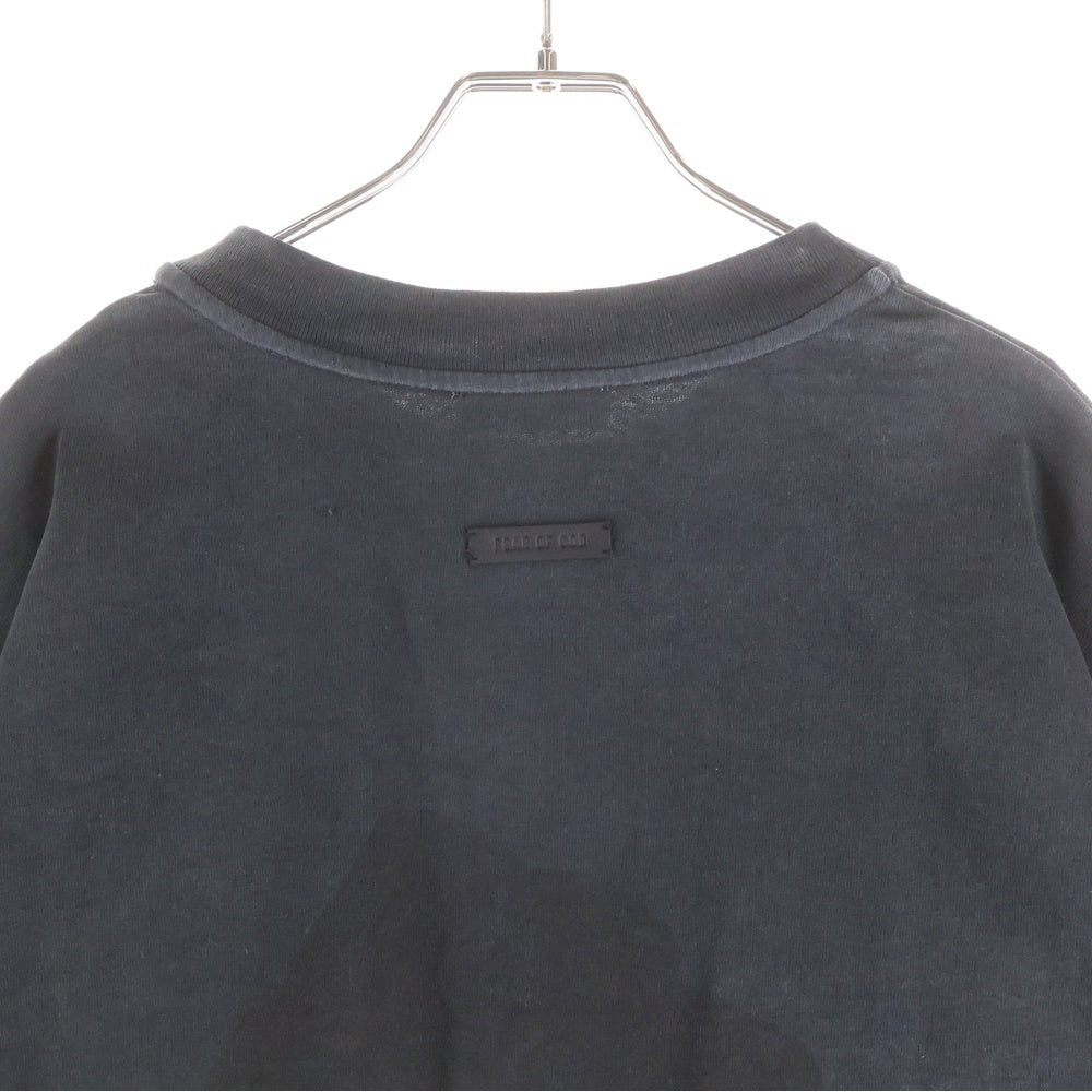 FEAR OF GOD(フィアオブゴッド) Open Our Future L/S Tee ロゴプリント 長袖Tシャツ ロンT ブラック