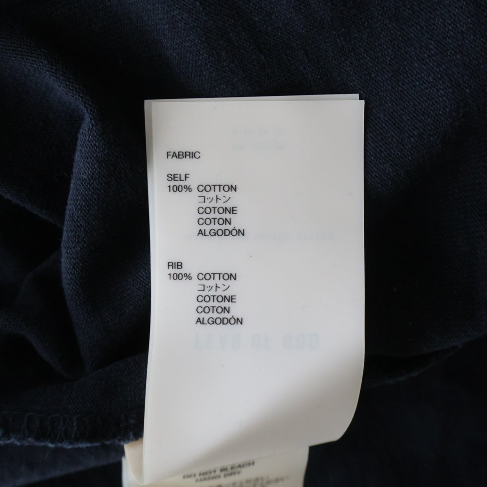 FEAR OF GOD(フィアオブゴッド) Open Our Future L/S Tee ロゴプリント 長袖Tシャツ ロンT ブラック