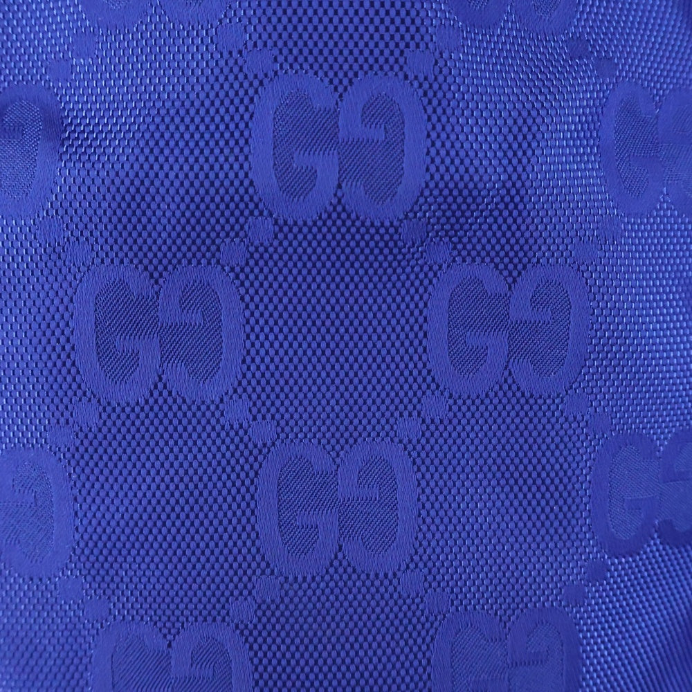 GUCCI(グッチ) Off The Grid Nylon Jacket オフザグリッド GG総柄 ナイロンジャケット ブルー 631892 Z8AK7