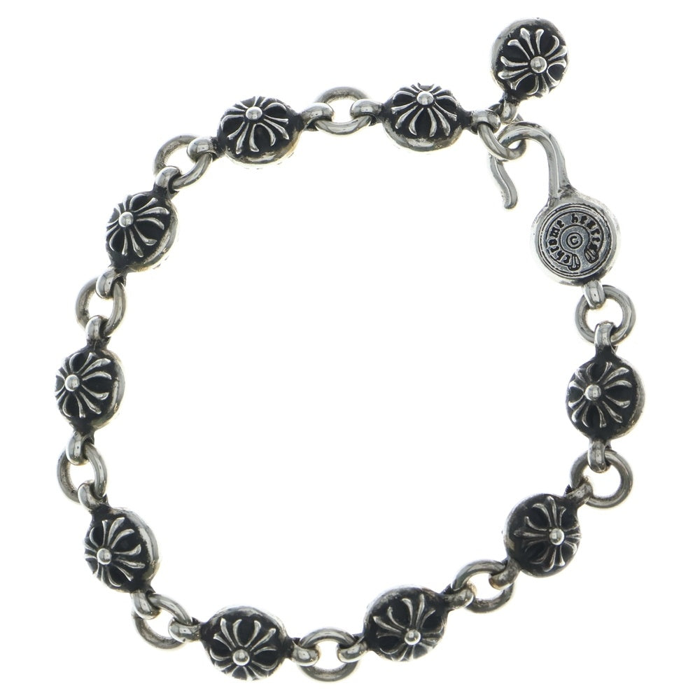 CHROME HEARTS(クロムハーツ) NO2 BALL #2クロスボールブレスレット シルバー BCA176