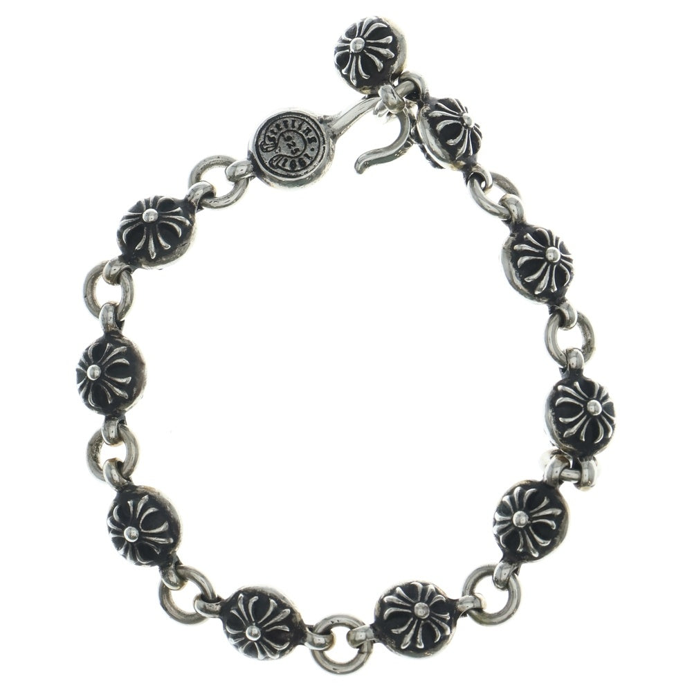 CHROME HEARTS(クロムハーツ) NO2 BALL #2クロスボールブレスレット シルバー BCA176