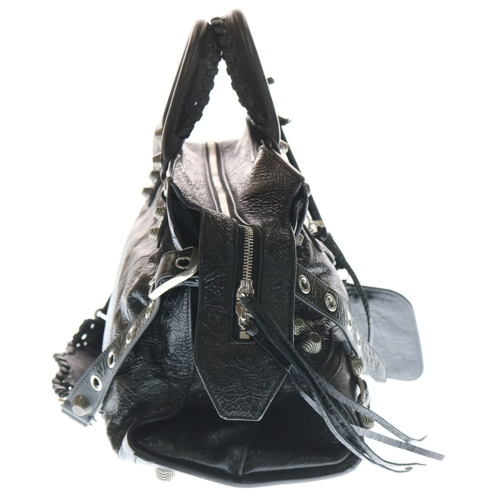 BALENCIAGA(バレンシアガ) NEO CAGOLE CITY ネオカゴール シティ レザー 2WAY ショルダーバッグ ハンドバッグ トートバッグ ブラック 700451 レディース