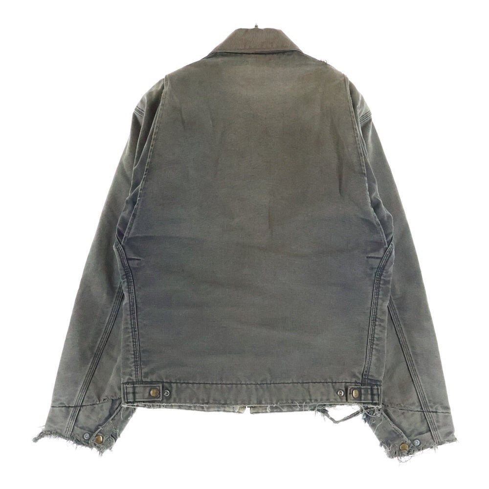 CARHARTT(カーハート) VINTAGE DETROIT JACKET ヴィンテージ ダック地 ダメージ デトロイトジャケット ブラック
