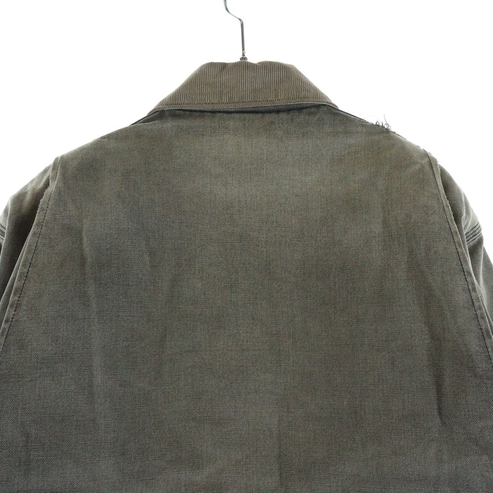 CARHARTT(カーハート) VINTAGE DETROIT JACKET ヴィンテージ ダック地 ダメージ デトロイトジャケット ブラック