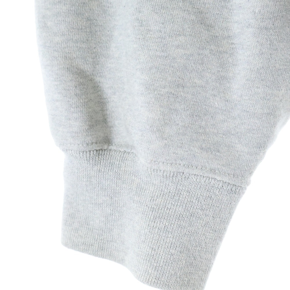 NIKE(ナイキ) ×STUSSY Fleece Zip Hoodie ロゴ刺繍 ジップアップ スウェットパーカー フーディー グレー FJ9181-050