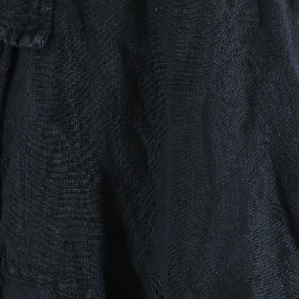 DIESEL(ディーゼル) S-PLAN-X D刺繍 ボタンダウン 長袖シャツ ブラック A10588