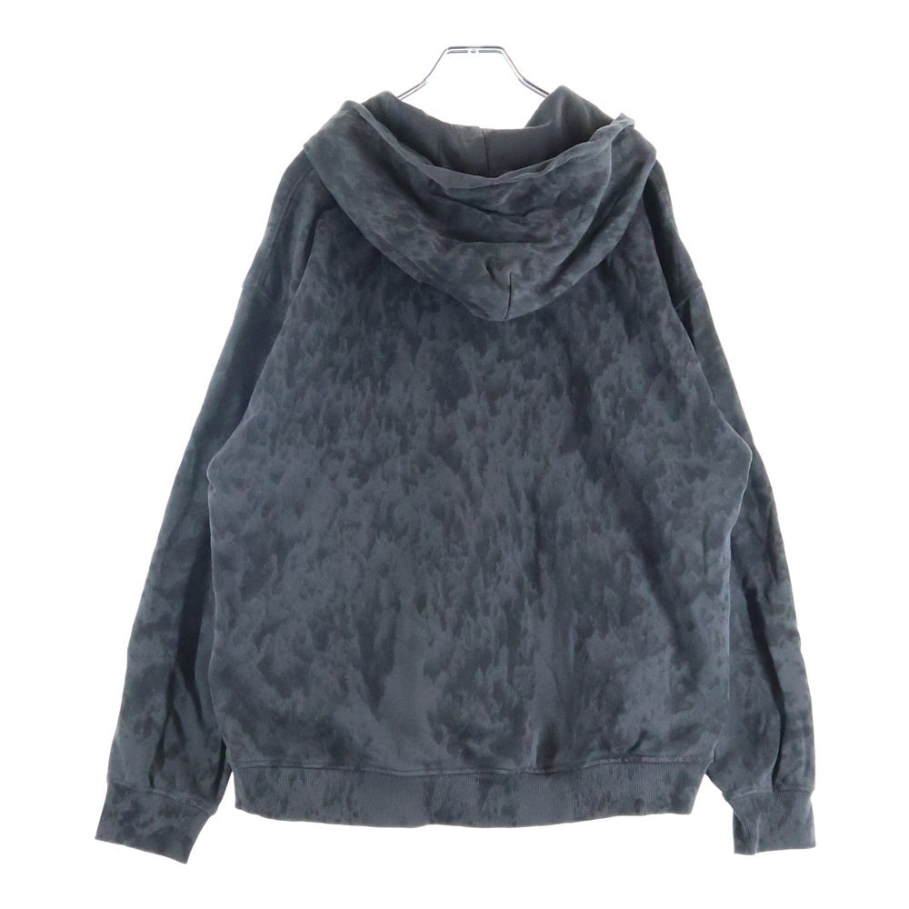 DIESEL(ディーゼル) S-BOXT-HOOD-K1 ロゴパッチ スウェットプルオーバーパーカー ブラック A14826