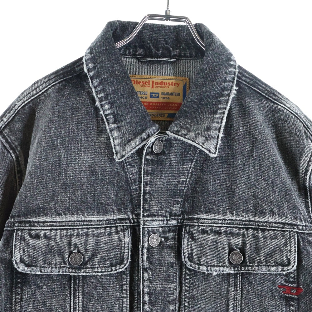 DIESEL(ディーゼル) D-BARCY-S1 ダメージ加工 デニム トラッカー