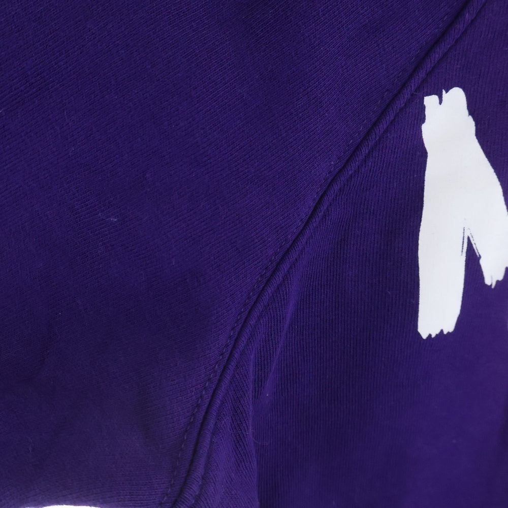 MSGM(エムエスジーエム) ロゴプリント クルーネック スウェット トレーナー パープル 2542MDM189