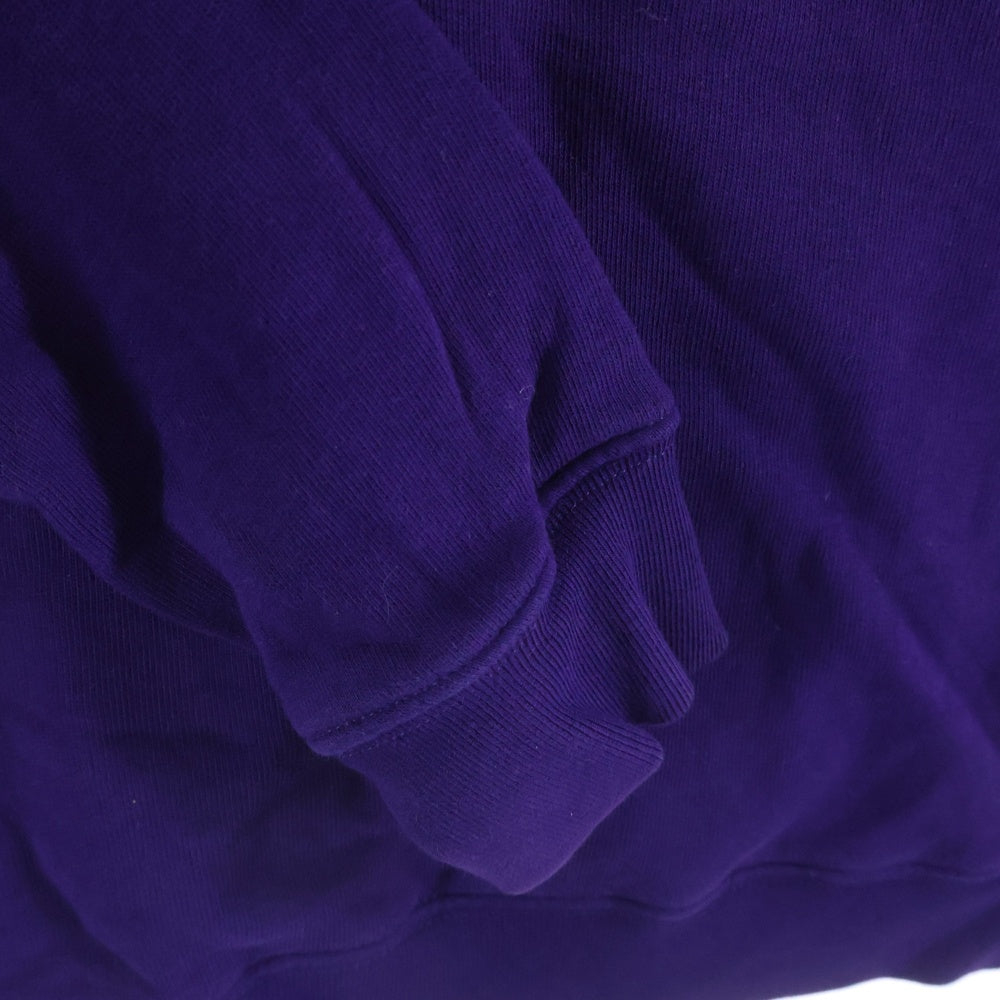 MSGM(エムエスジーエム) ロゴプリント クルーネック スウェット トレーナー パープル 2542MDM189