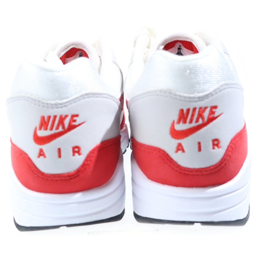 NIKE(ナイキ) AIR MAX 1 ANNIVERSARY RED エアマックス1 アニバーサリーレッド ローカットスニーカー ホワイト/レッド US9/27cm 908375-100