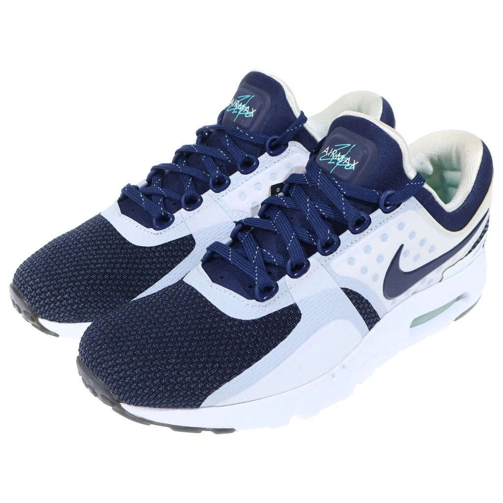 NIKE(ナイキ) AIR MAX ZERO QS エアマックス ゼロ ローカットスニーカー ネイビー US9/27cm 789695-104