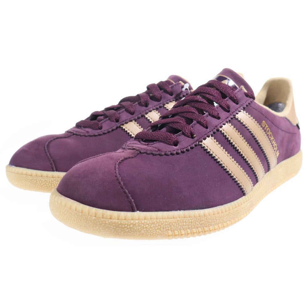 adidas(アディダス) STOCKHOLM GTX ストックホルム ゴアテックス ローカットスニーカー バーガンディ US9/27cm AC7752