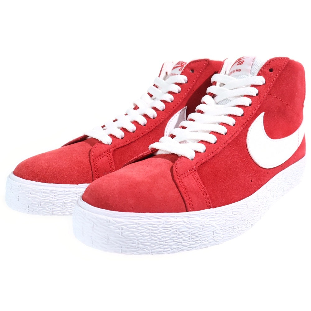 NIKE SB(ナイキエスビー) ZOOM BLAZER MID ズーム ブレザー ミッドカットスニーカー レッド US9/27cm 864349-611
