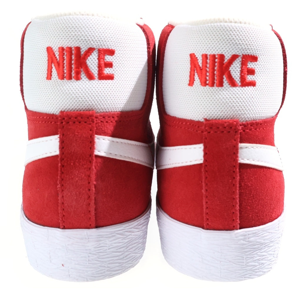NIKE SB(ナイキエスビー) ZOOM BLAZER MID ズーム ブレザー ミッドカットスニーカー レッド US9/27cm 864349-611