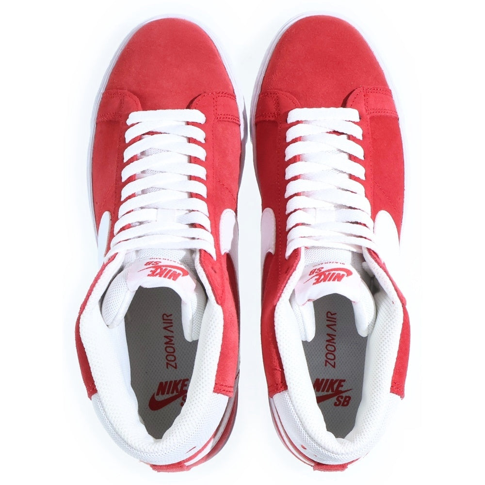 NIKE SB(ナイキエスビー) ZOOM BLAZER MID ズーム ブレザー ミッドカットスニーカー レッド US9/27cm 864349-611