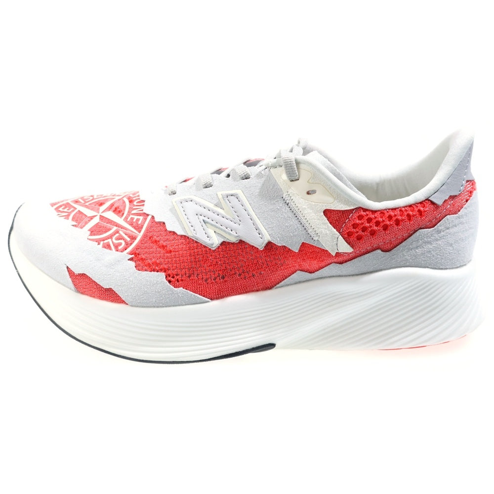 New Balance(ニューバランス) ×Stone Island ×tokyo design studio MSRCELST ストーンアイランド 東京デザインスタジオ ローカットスニーカー グレー/レッド US8.5/26.5cm